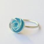 Turquoise Custom Rose Ring ..