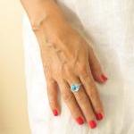 Turquoise Custom Rose Ring ..