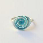 Turquoise Custom Rose Ring ..